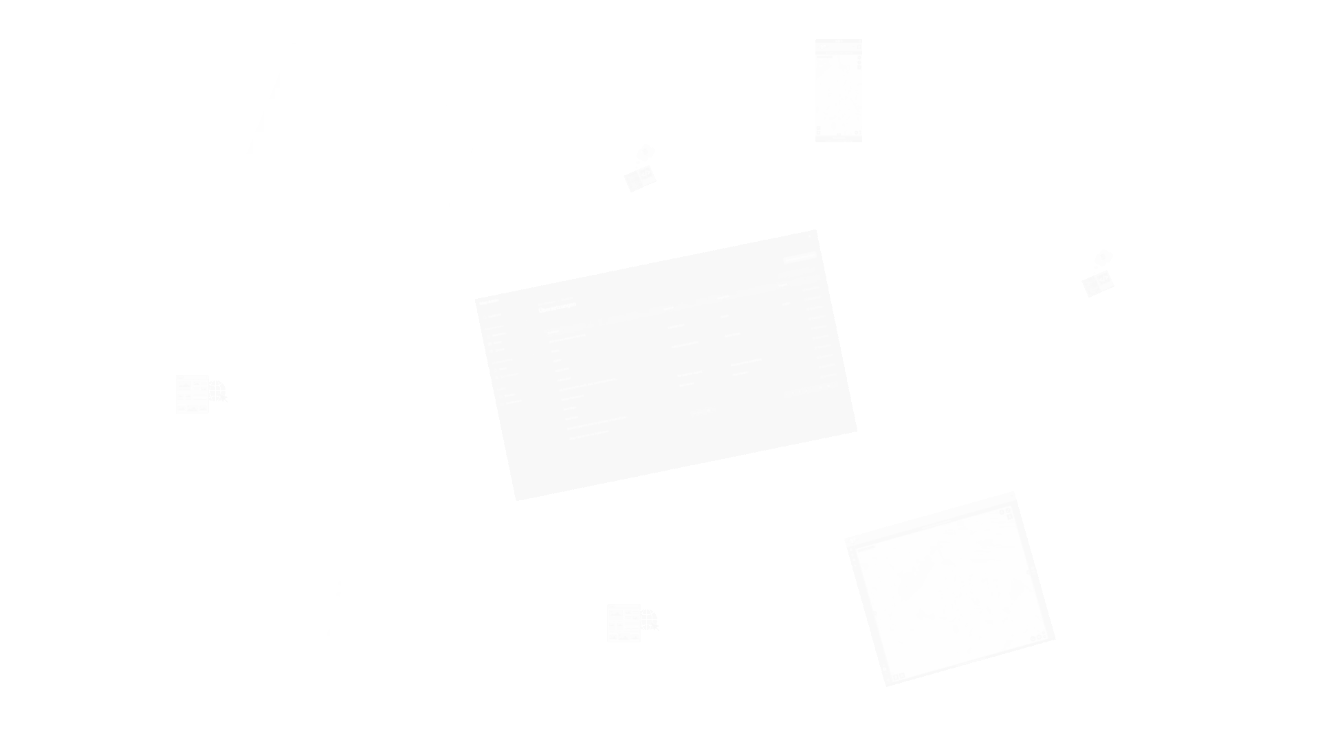 Dekorative Grafik zur Darstellung digitaler Weblösungen